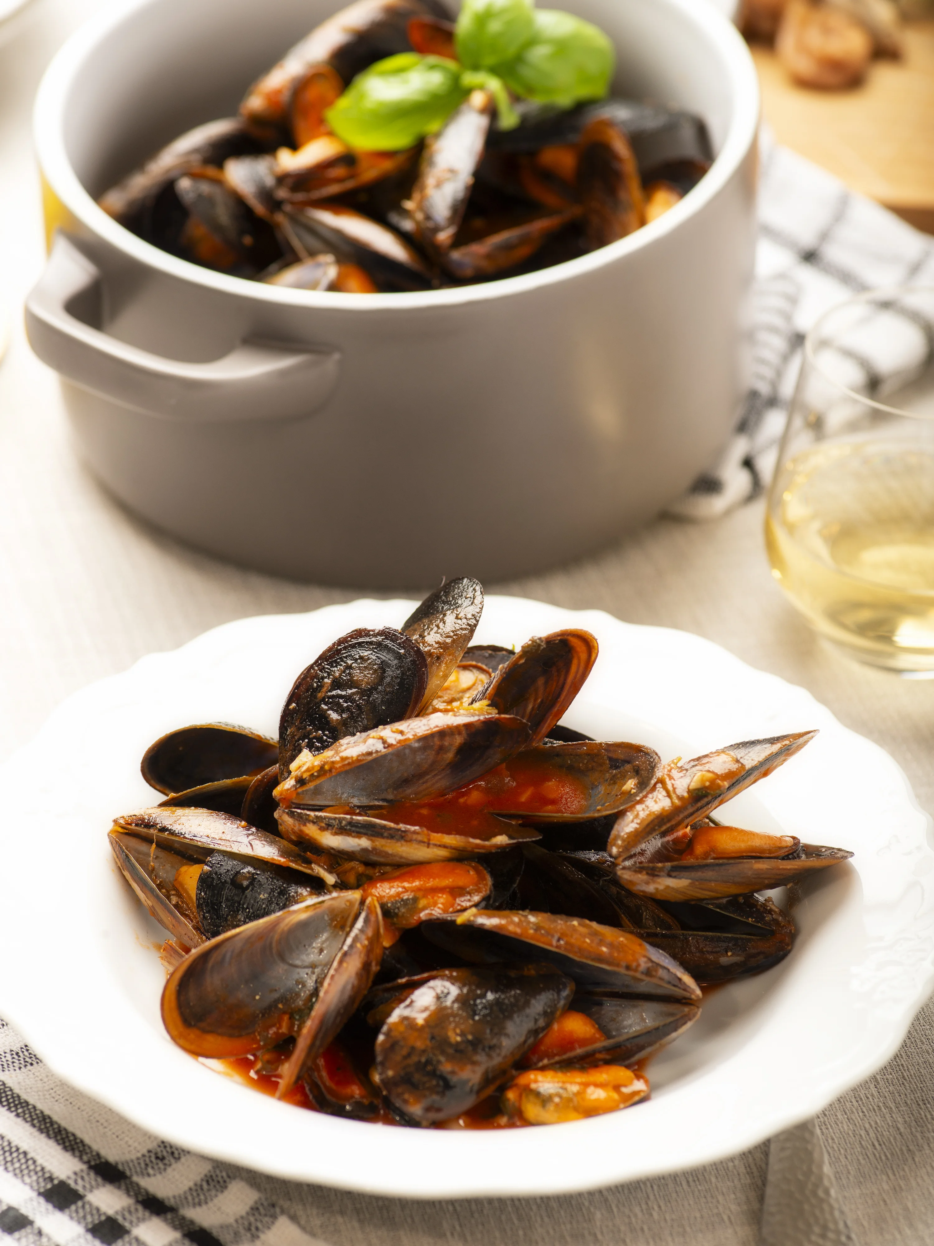 Miesmuscheln Buzara Art