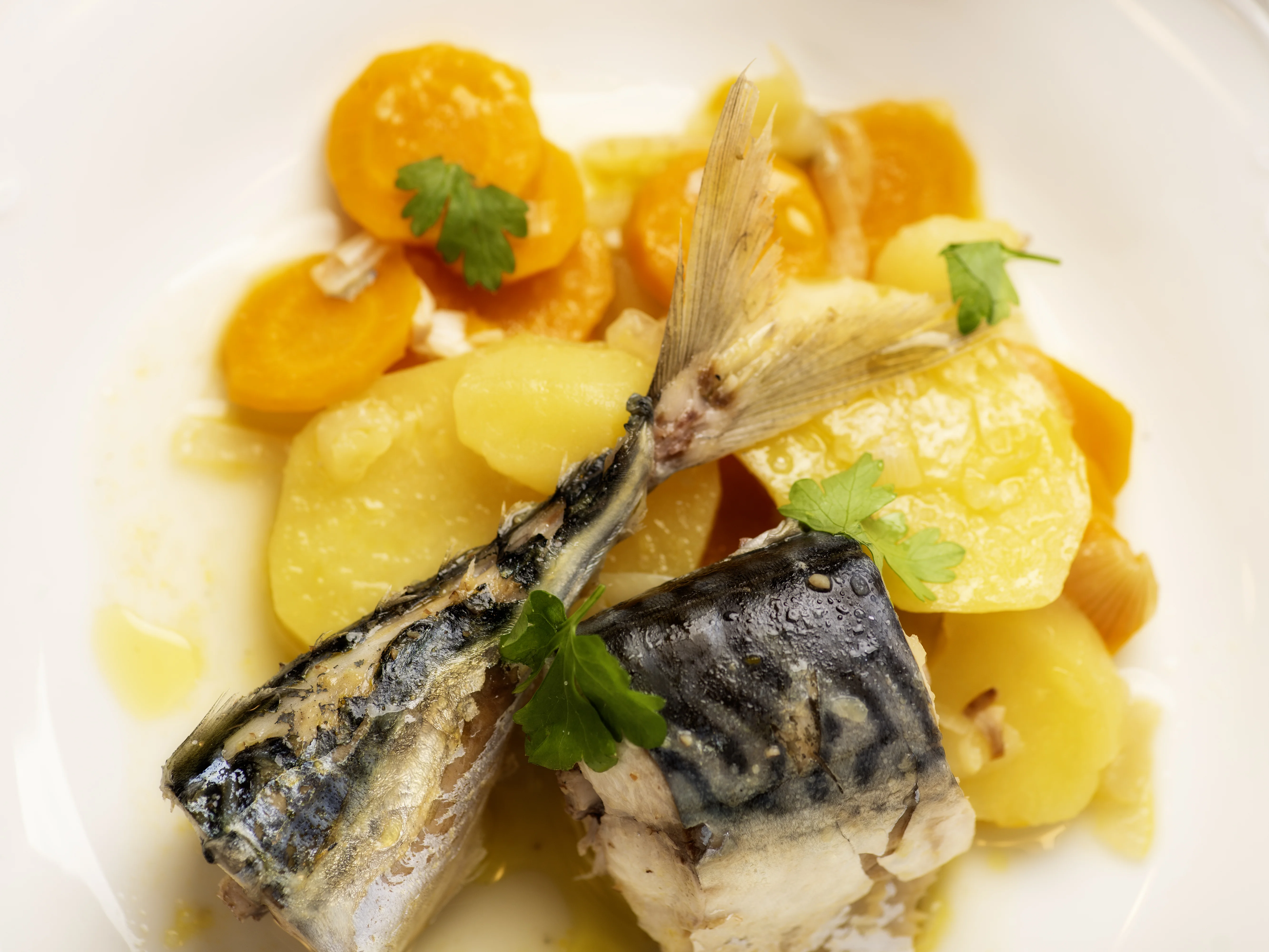 Weißer Brudet von der Makrele