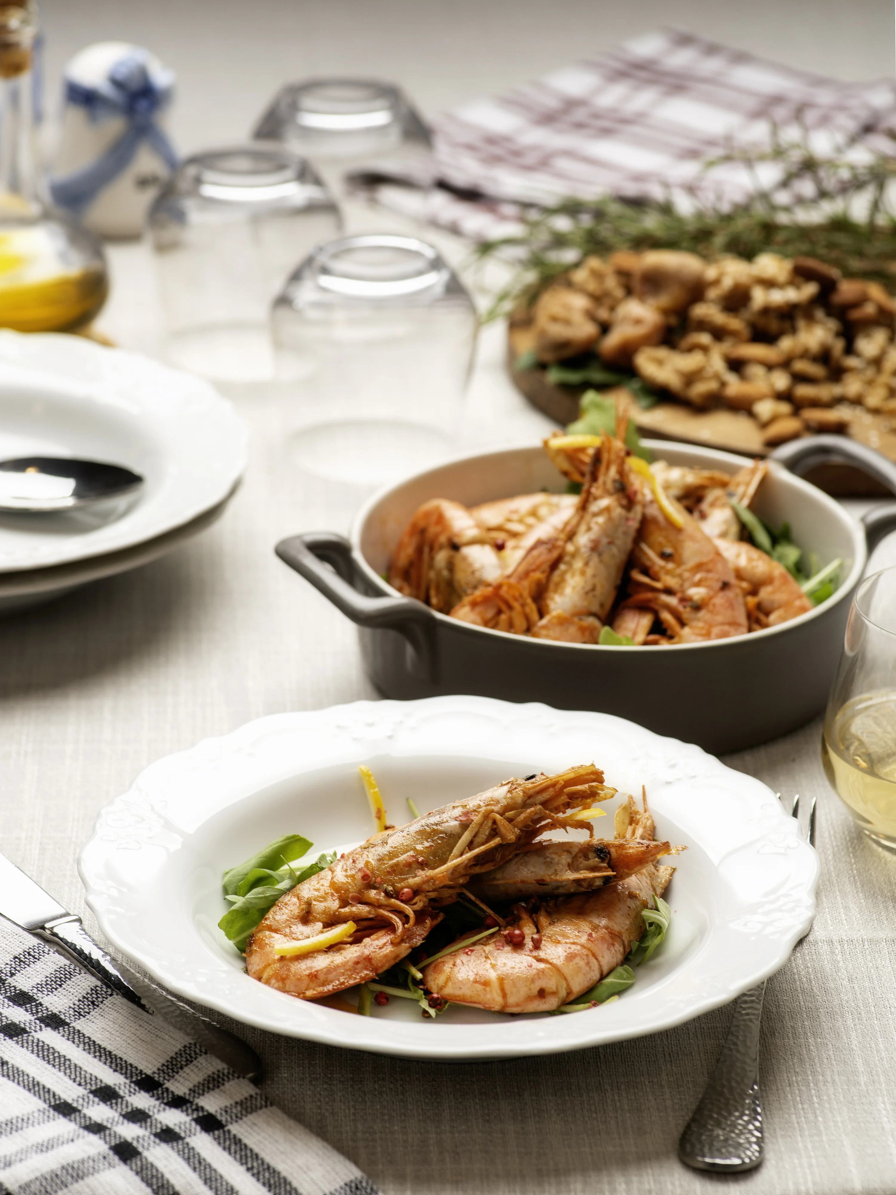 Marinierte Garnelen vom Grill