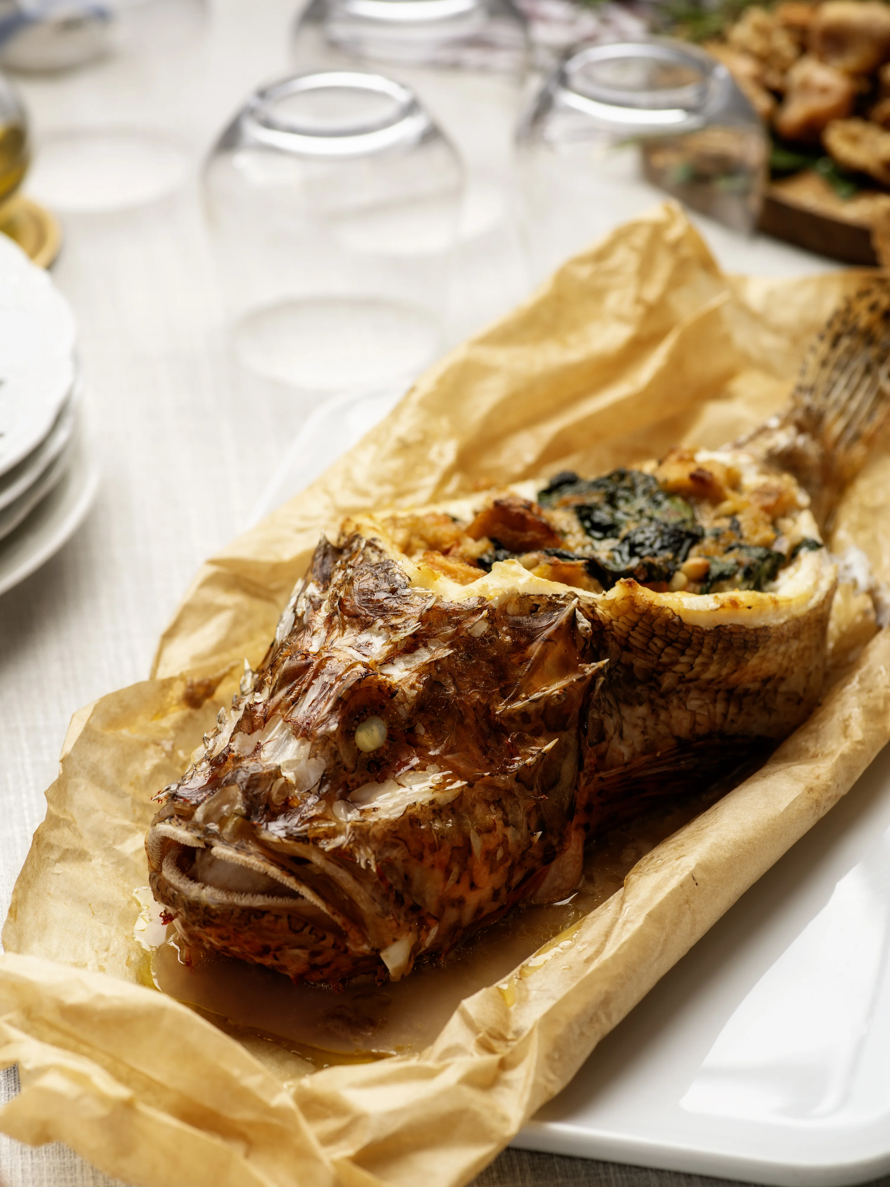 Gefüllter Drachenkopf